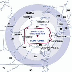 PA Map