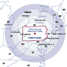 PA Map