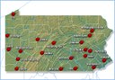 PA Penn State Map