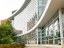 Business Building Curved Windows
