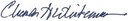 Charles Whiteman's Signature