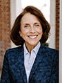 Portrait of Karen Morris.