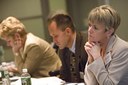 Corporate Recruiters in Classroom