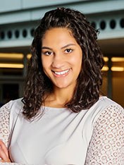 Portrait of Kinzi Dorr.