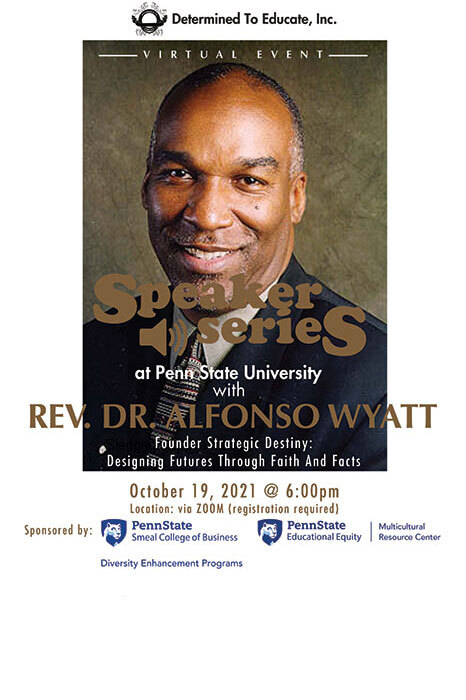 Reverend Dr. Wyatt PSU Speaker Series