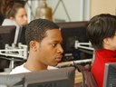 Undergraduate in Trading Room Lab