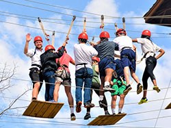 Leadership Immersion Our Masters of Management and Organizational Leadership (MOL) Class of 2018 students at their Leadership Immersion at Stone Valley on April 13th, 2018.