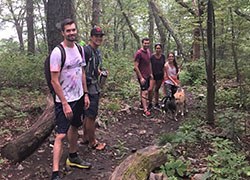 Mount Nittany Hike Some of Smeal's MBA Class of 2020 students hiked Mount Nittany together.