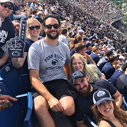 Students at PSU Football Game