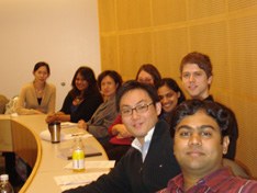 Students in a classroom.