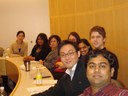 Students in a classroom.