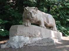 Lion statue