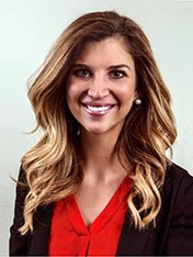 Portrait of Leah Wolf.