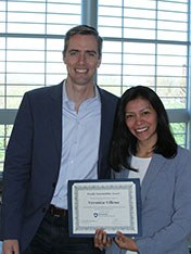 Faculty Sustainability award winner Veronica Villena Martinez, Assistant Professor Supply Chain & Information Systems.