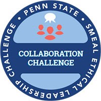 Collaboration Badge Alumni career services job search resources icon