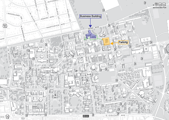 East Campus Map