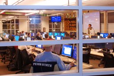 Trading Room outside